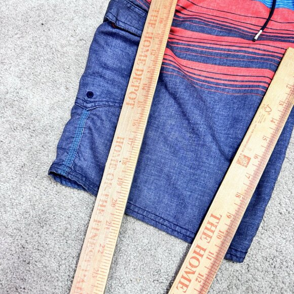 O’Neill Board Shorts Men’s Multicolored Drawstring Pockets Size 32 - Picture 4 of 11